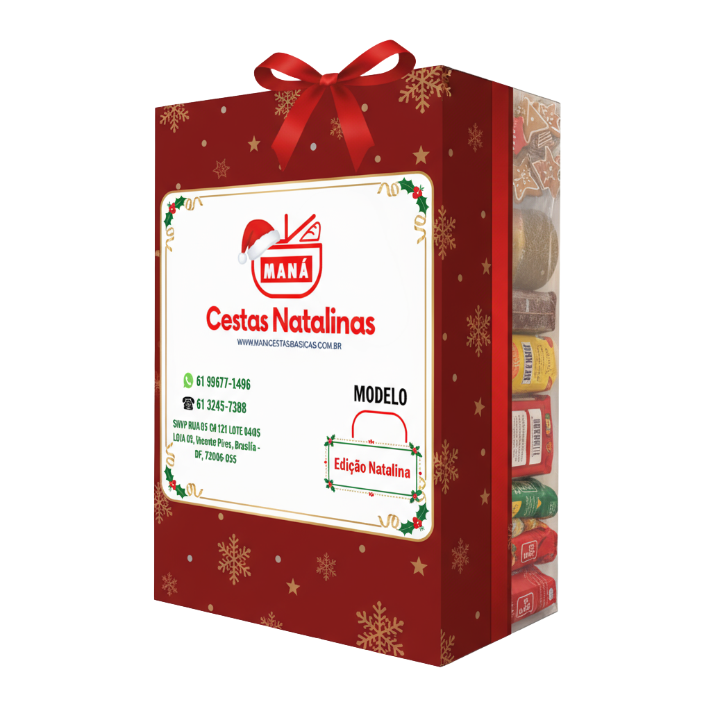 CESTA NATALINA 23 ITENS